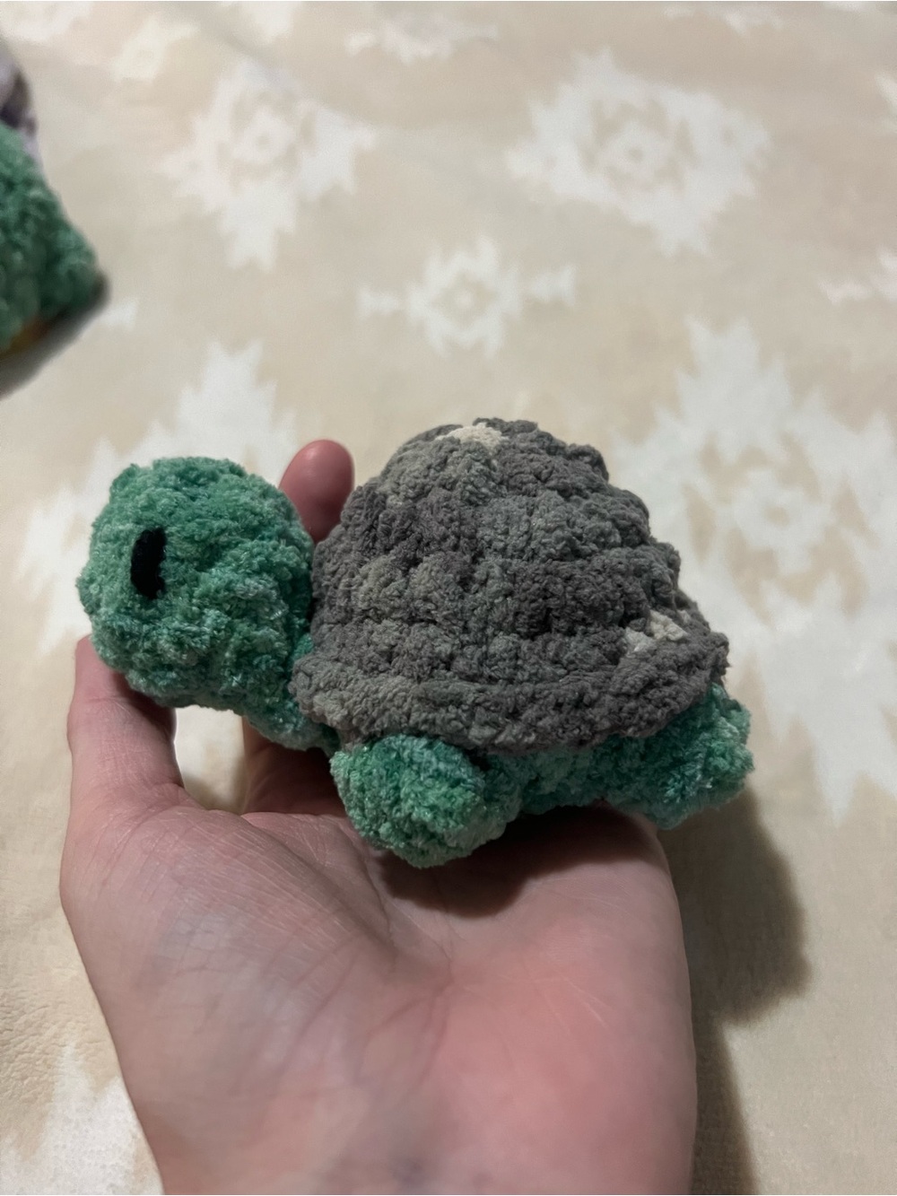 Plush Crocheted Turtle 🐢